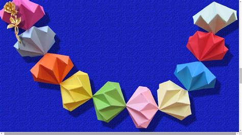 Creating A Festive Atmosphere with Origami Garlands – easy origami tutorial