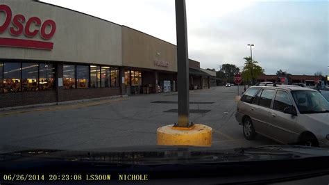 What happens in a grocery store parking lot. - YouTube