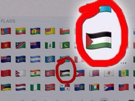 Report: Apple Includes Palestinian Flag Among New iOS 9 Emojis | Jewish & Israel News Algemeiner.com