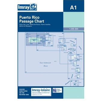 Imray Iolaire Chart A1: Puerto Rico Passage Chart (Imray C.Chart) (Map) Imray, - poche - Imray ...