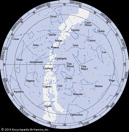 Astronomical map | Definition, Constellations, & Significance | Britannica