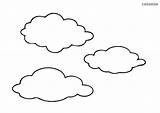 Clouds coloring Pages » Free & Printable Cloud Sheets sketch template