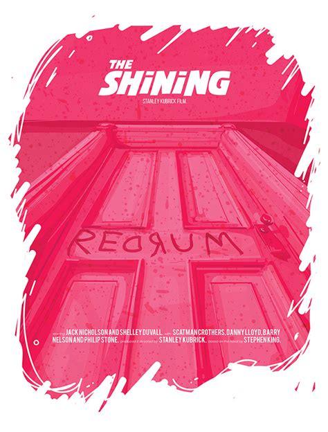 The Shining / Redrum illustration // T-shirt design on Behance