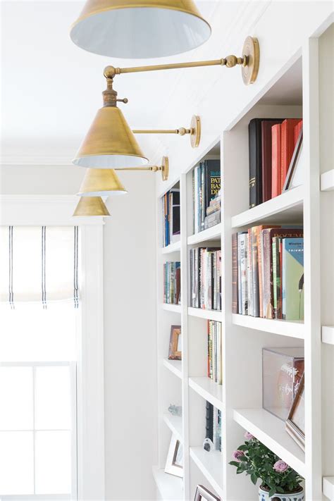 bookshelf lighting - Huffard House Interior Design | Bookshelf lighting, Home interior design ...