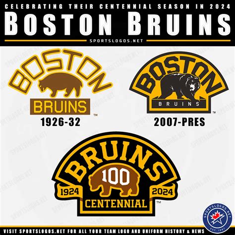 Boston Bruins Unveil Centennial Season Logo for 2024 – SportsLogos.Net News