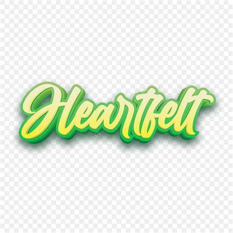 Heartfelt PNG, Vector, PSD, and Clipart With Transparent Background for ...