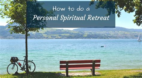 Personal Spiritual Retreat | R.J. Scherba Christian Coaching