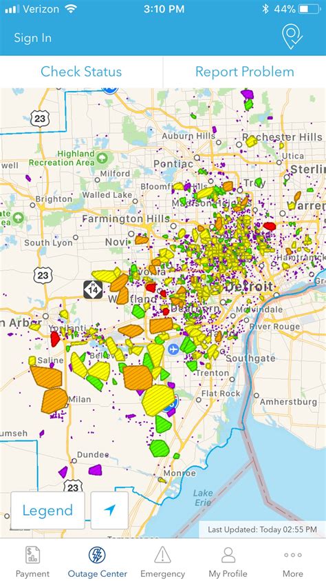 Dte Power Outage Map Michigan