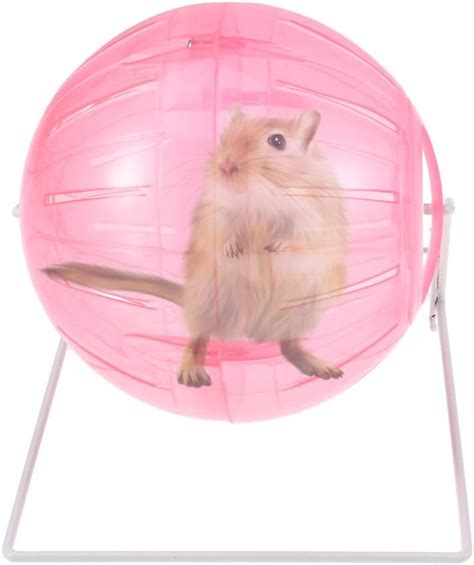 POPETPOP Hamster Exercise Ball,4-in-1 Multifunctional Hamster Running Ball-Hamster Mini Ball for ...