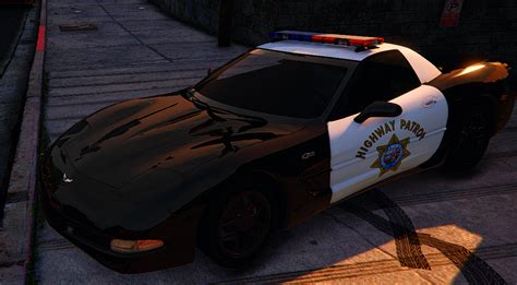 Chevrolet Corvette C5 Z06 SAHP/ San Andreas Highway Patrol Skin - GTA5-Mods.com