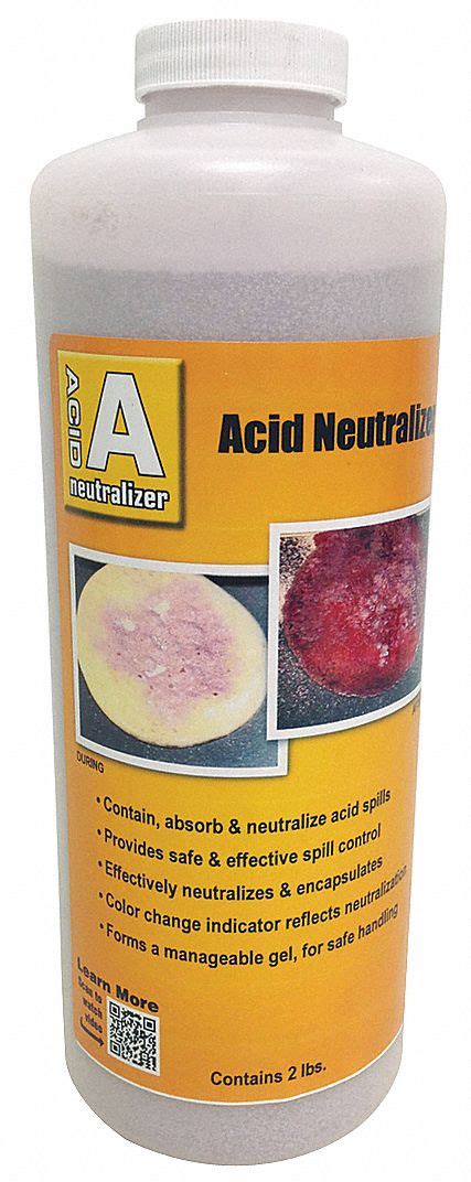 GRAINGER APPROVED Acid Neutralizer Powder, Universal or Chemical ...