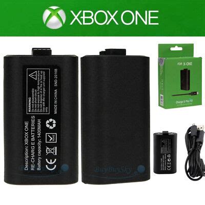 For Official Microsoft XBOX ONE Play and Charge Kit Xbox One Battery ...