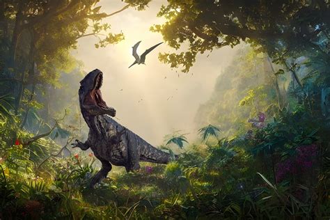 Download Dinosaur, Jungle, Nature. Royalty-Free Stock Illustration ...