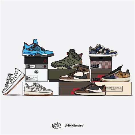 Nike x Travis Scott Collection (FRAME), Men's Fashion, Footwear ...