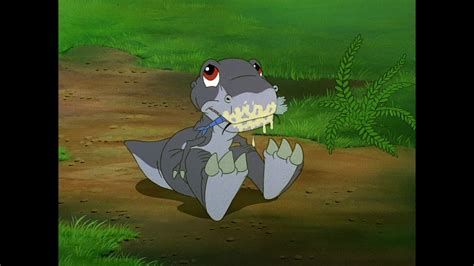 Littlefoot Names Him Chomper - The Land Before Time II The Great Valley ...