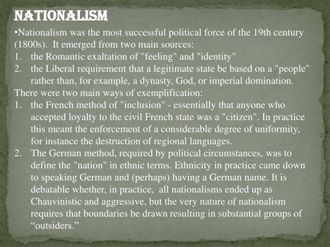 PPT - German Nationalism : PowerPoint Presentation, free download - ID ...