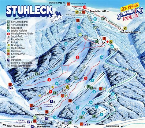 Stuhleck – Spital am Semmering Ski Trail Map - Stuhleck Spital am ...