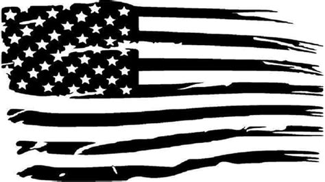 Amazon.com: matte black american flag decal