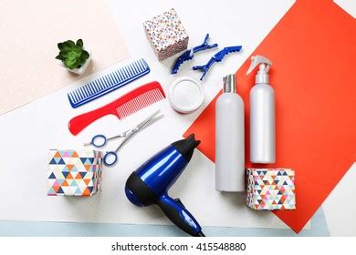 Barber Set Tools Equipment Cosmetics Gift Stock Photo (Edit Now) 393665407