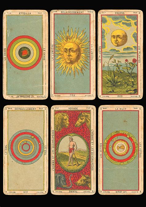 Printable Vintage Tarot Cards. Digital Tarot Art Set of 24. Antique ...