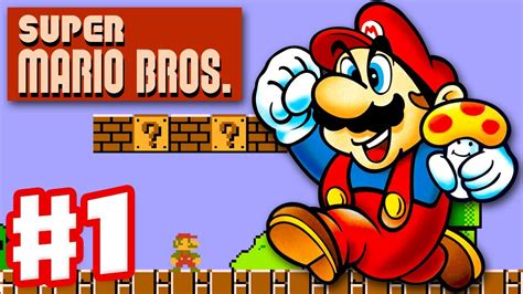 Super Mario Bros. - Gameplay Walkthrough Part 1 - World 1 (NES) - YouTube