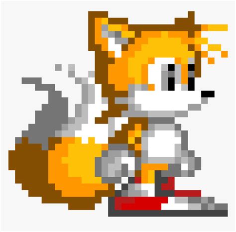 Tails Sprite Sonic Mania, HD Png Download - kindpng