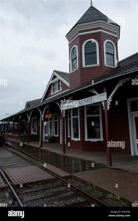 Snoqualmie Depot at Northwest Railway Museum, Snoqualmie, Washington ...