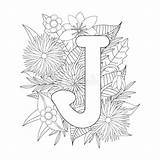 Letter J Coloring Sheet sketch template