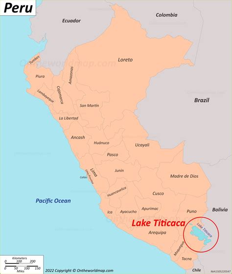 Lake Titicaca Map | Bolivia, Peru | Detailed Maps of Lake Titicaca