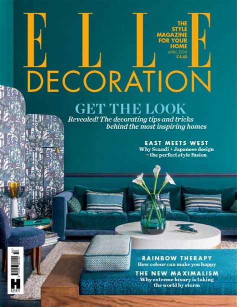 Elle Decor Magazine UK Subscription | magazinecafestore.com | Elle ...