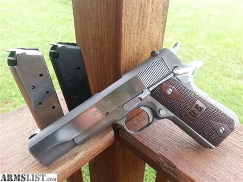 Stainless Springfield 1911-A1 Mil-Spec in .45acp. Comes with 2 magazines. Asking $640 obo