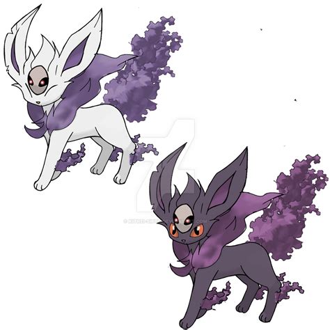 Eevee Ghost Type by Kitrei-Sirto on DeviantArt