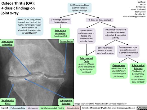 Osteoarthritis X Ray Changes