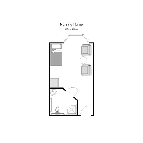 Nursing Home Room Floor Plan