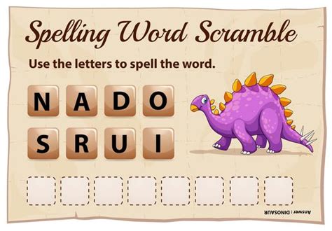 Word Scramble Vector Art, Icons, and Graphics for Free Download