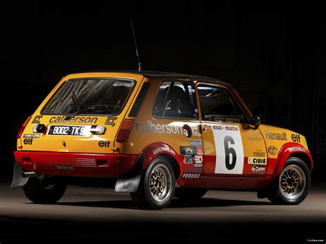 Renault 5 Alpine Rally Car (1977) images (2048x1536)