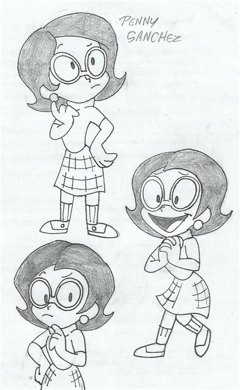 Chalkzone Penny Sanchez by rogelis on DeviantArt