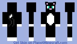 Black Cat Minecraft Skin