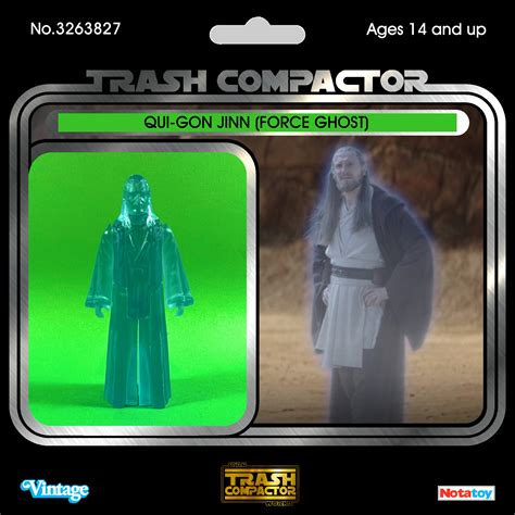 Qui-gon Jinn force Ghost 3D Printed Model Kit - Etsy India