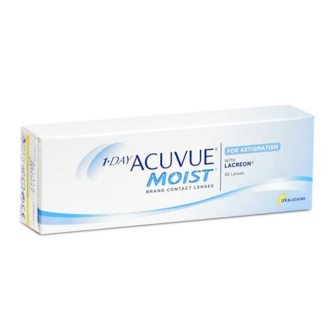 Acuvue 1 Day Moist Astigmatism - Daily 30 Pack Contact Lenses – Bupa ...