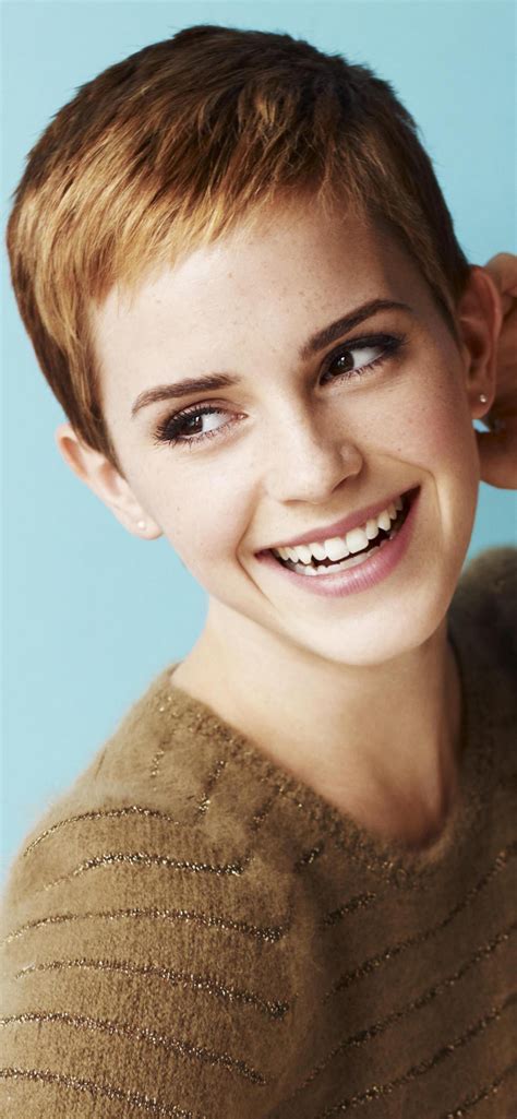 Emma Watson short hair Look Mobile Wallpaper - HD Mobile Walls