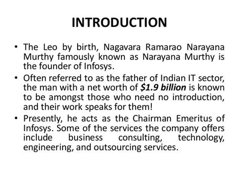 biography of narayana murthy