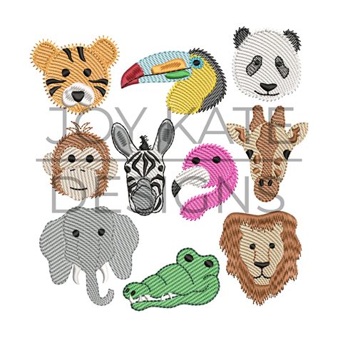 Patterns animals embroidery pattern baby embroidery design machine zoo embroidery Elephant Girl ...