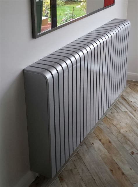 Silver Radiator Cover Vintage Industrial Living Room, Metal Industrial ...