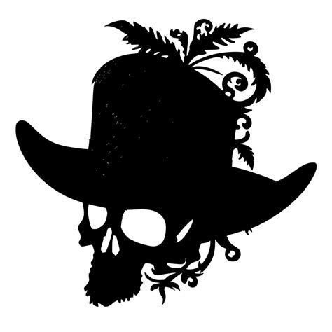 Pirate Hat SVG File for Cricut, Silhouette, and Laser Machines