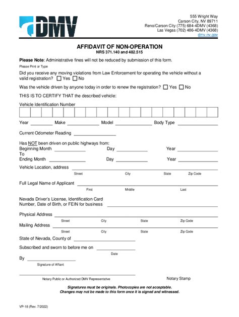 Nevada dmv registration: Fill out & sign online | DocHub