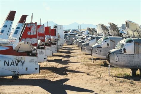 A fun visit to the massive Tucson Airplane Graveyard, aka "The Boneyard" (over 3,000 planes ...