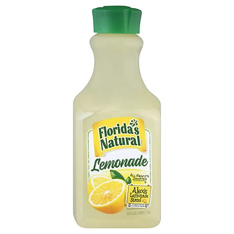 Florida's Natural Lemonade Lemonade 59 oz | Lemon Juice & Lemonade ...