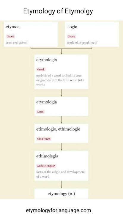 Etymology of Etymology