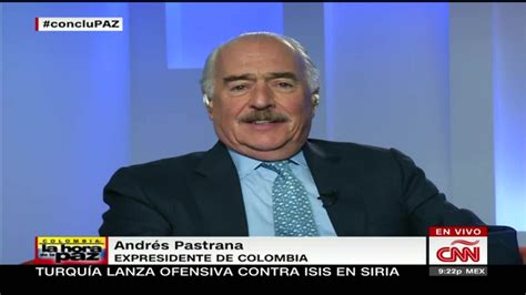 Pastrana: Acuerdo de paz es un golpe de Estado a la justicia - CNN Video